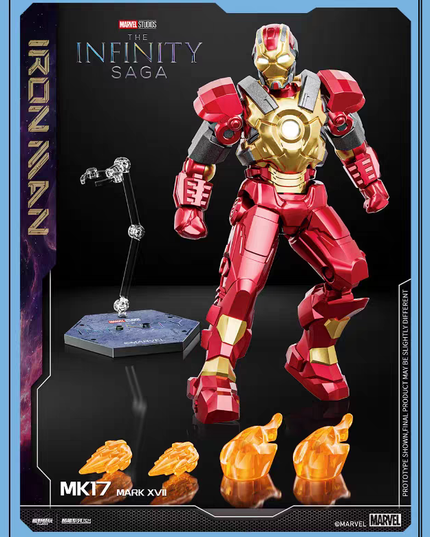 Marvel Zhongdong Toys Iron Man Figure MK17