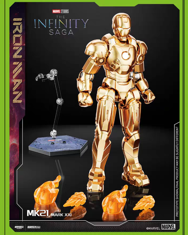 Marvel Zhongdong Toys Iron Man Figure MK21
