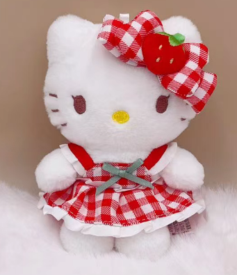 钥匙扣-4寸坐姿Hello Kitty