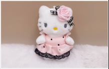 钥匙扣-4寸坐姿Hello Kitty