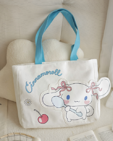 Sanrio Family Series Pocket Storage Canvas Bag