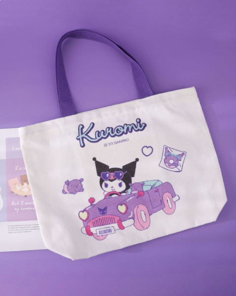 Sanrio Family Series Canvas Printed Shopping Bags