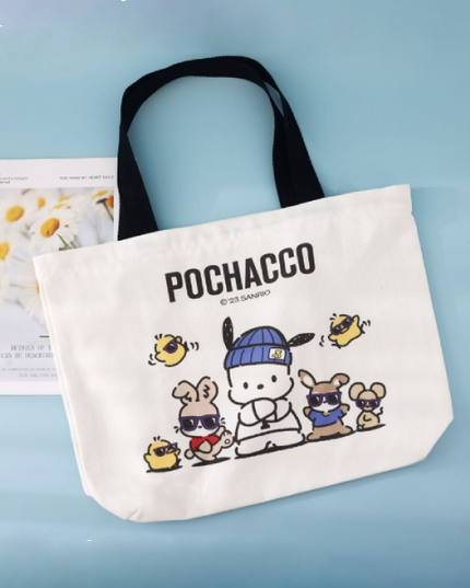 Sanrio Family Series Canvas Printed Shopping Bags