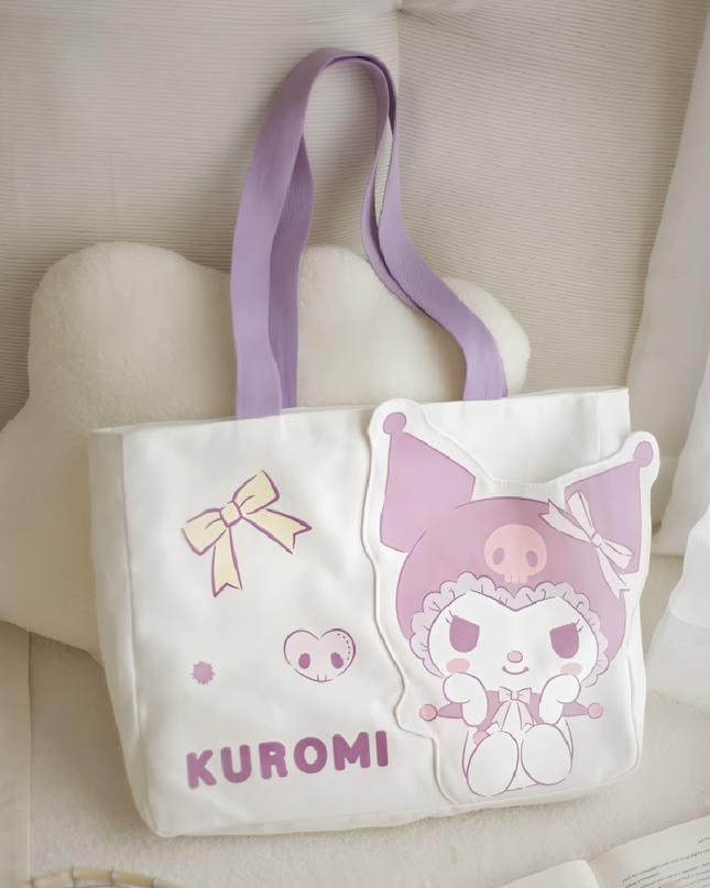 Sanrio Family Series Pocket Storage Canvas Bag