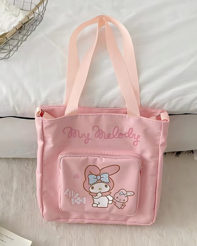 Sanrio Family Series Double-Layer Shoulder Crossbody Bag