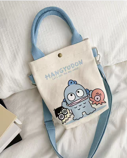 Sanrio Family Series Canvas Portable Crossbody Bag