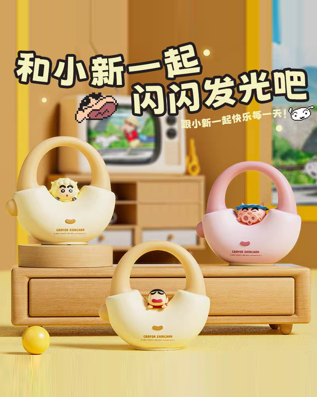 Crayon Shin-chan handbag night light