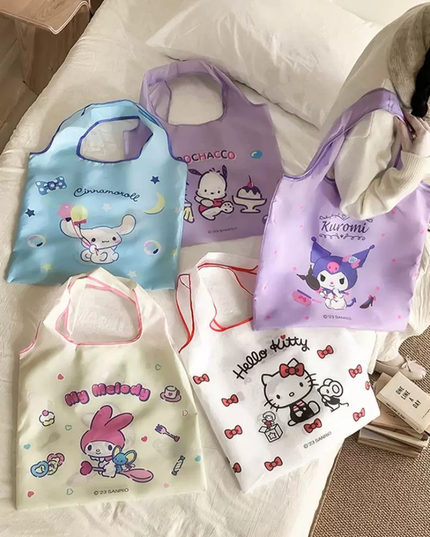 Sanrio Family Series Printed Shopping Bags