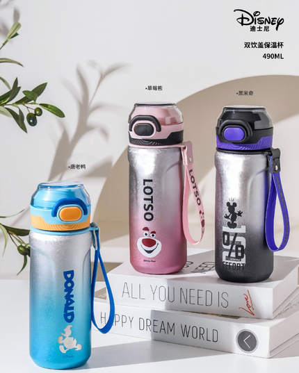 迪士尼双饮盖保温杯