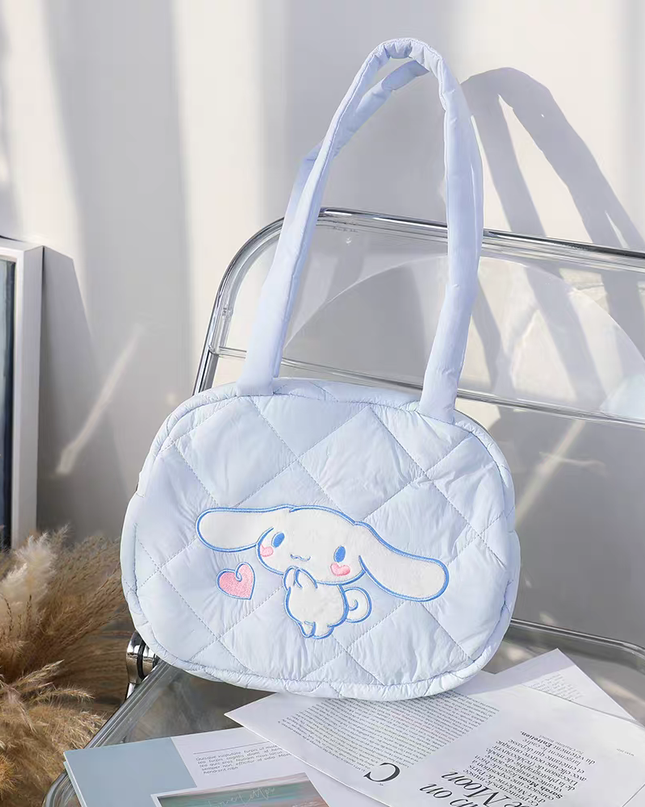 Sanrio Family Series Embroidered Oval Shoulder Bag
