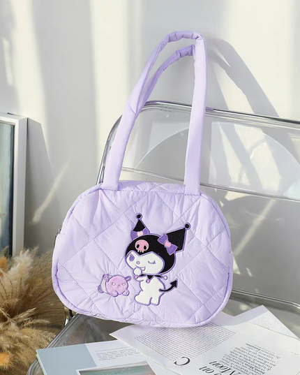 Sanrio Family Series Embroidered Oval Shoulder Bag