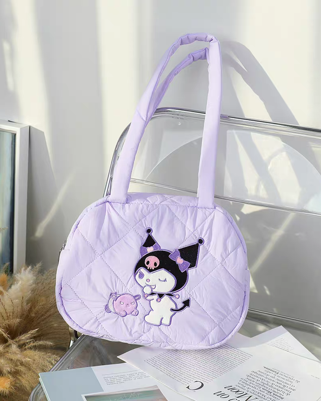 Sanrio Family Series Embroidered Oval Shoulder Bag