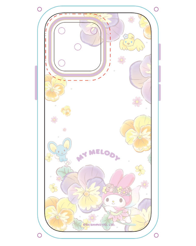 三丽欧家族繁花系列手机壳（适用于iPhone 16系列）